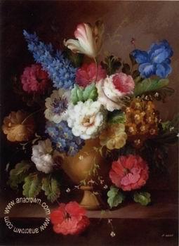 unknow artist Floral, beautiful classical still life of flowers.072 oil painting image